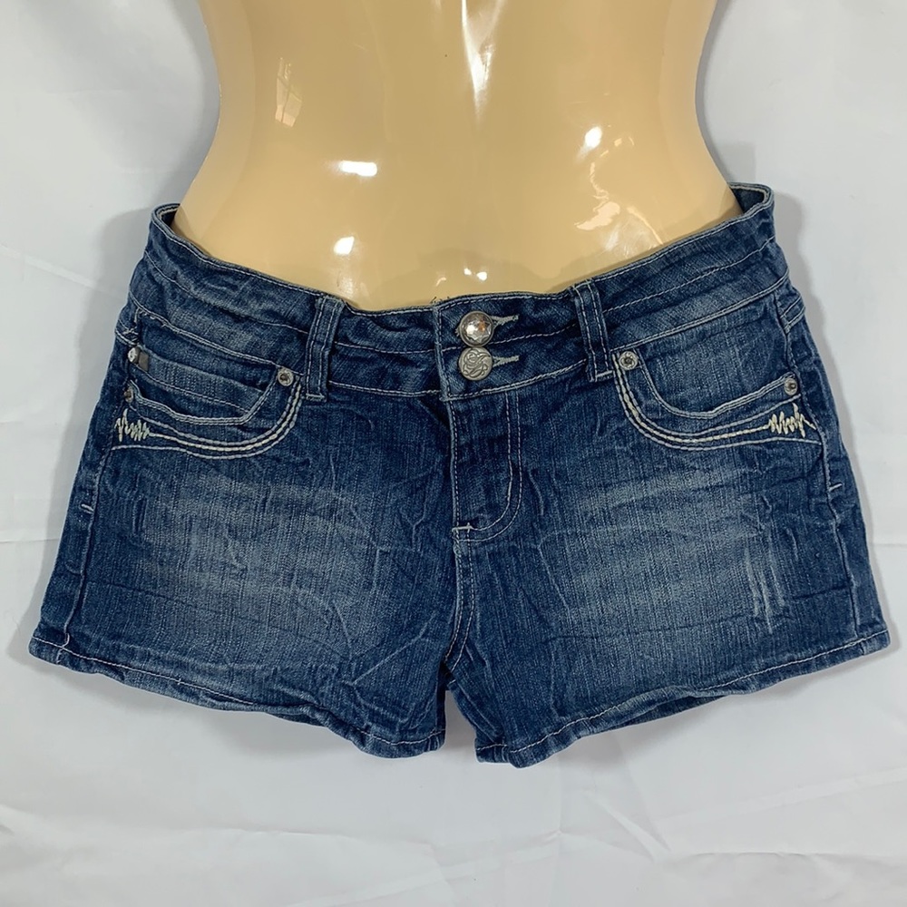 Jane Doe Denim Shorts Distressed Women Size 5